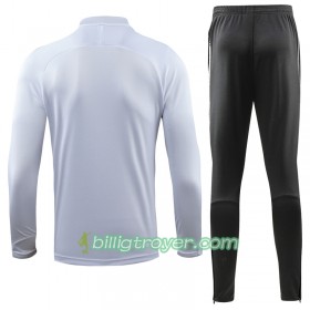 AS Monaco Trenings Collegegenser Set Hvit 2018/19